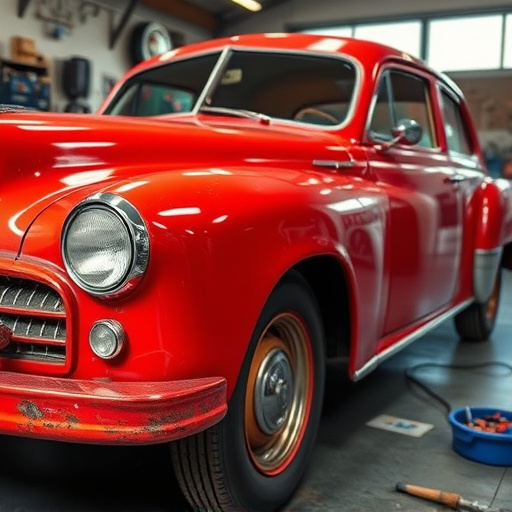 vehicle restoration process