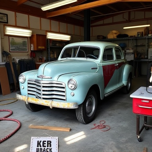 vehicle restoration process