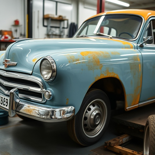 vehicle restoration process