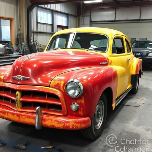 vehicle restoration process