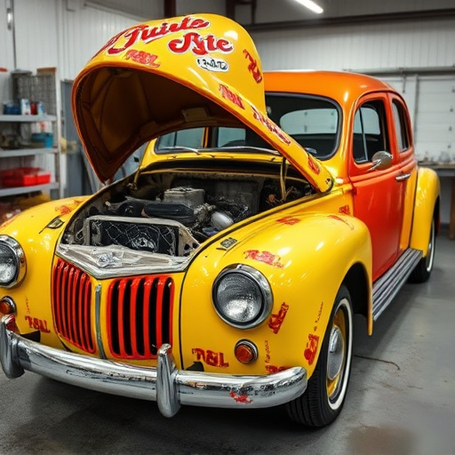 vehicle restoration process