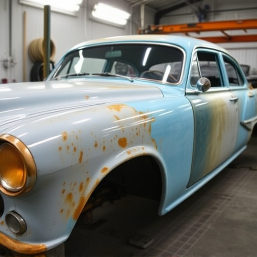 vehicle restoration process