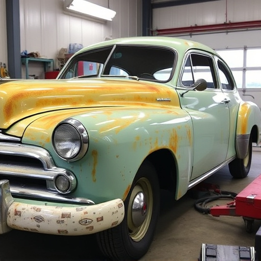 vehicle restoration process