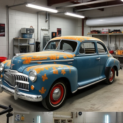 vehicle restoration process