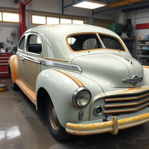 vehicle restoration process