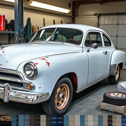 vehicle restoration process