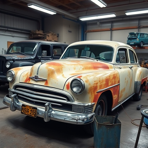 vehicle restoration process