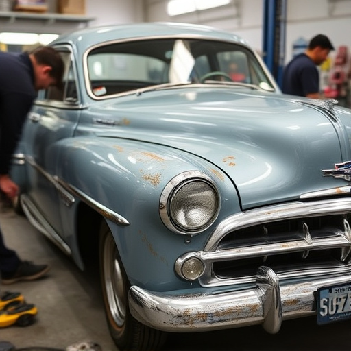 vehicle restoration process