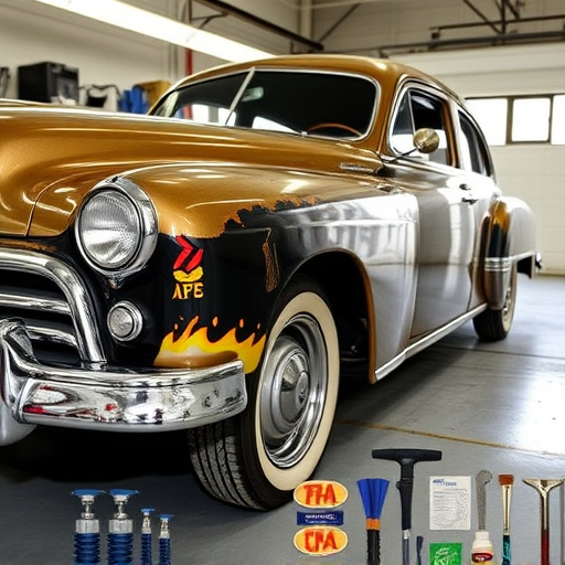 vehicle restoration process