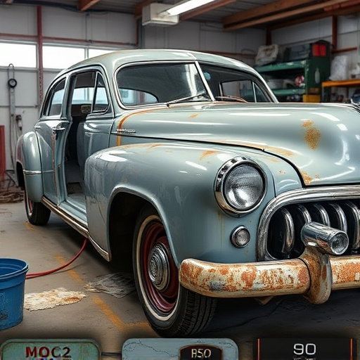 vehicle restoration process