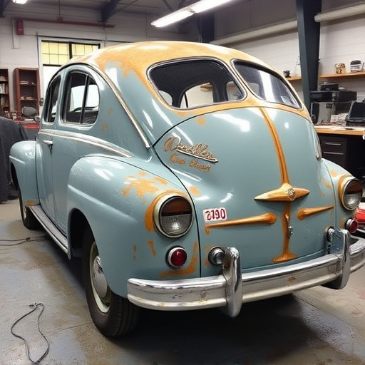 vehicle restoration process