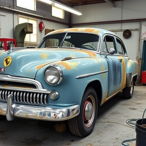 vehicle restoration process