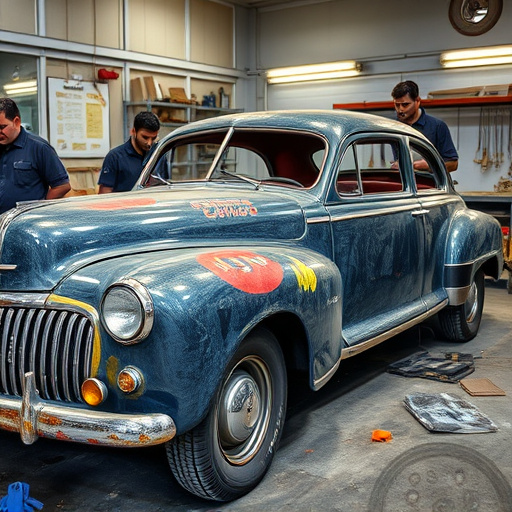 vehicle restoration process