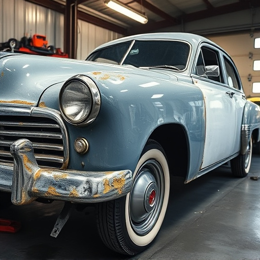 vehicle restoration process