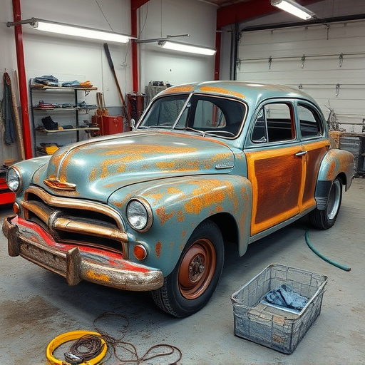 vehicle restoration process