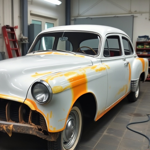 vehicle restoration process