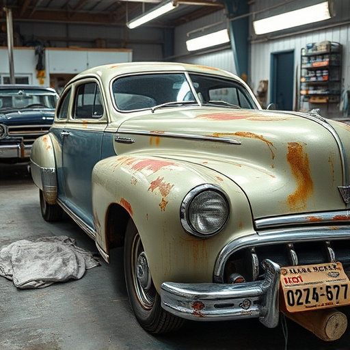 vehicle restoration process