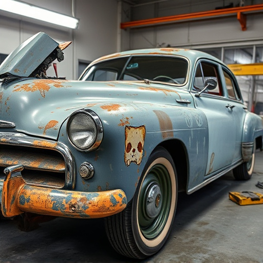vehicle restoration process