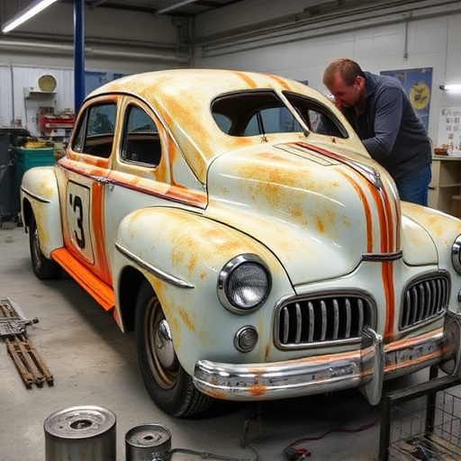 vehicle restoration process