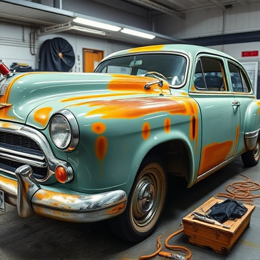 vehicle restoration process