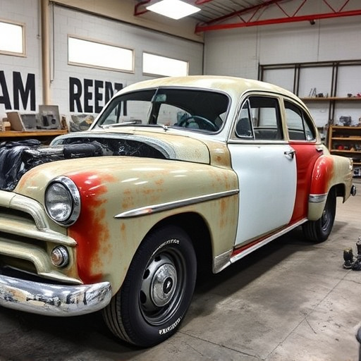 vehicle restoration process
