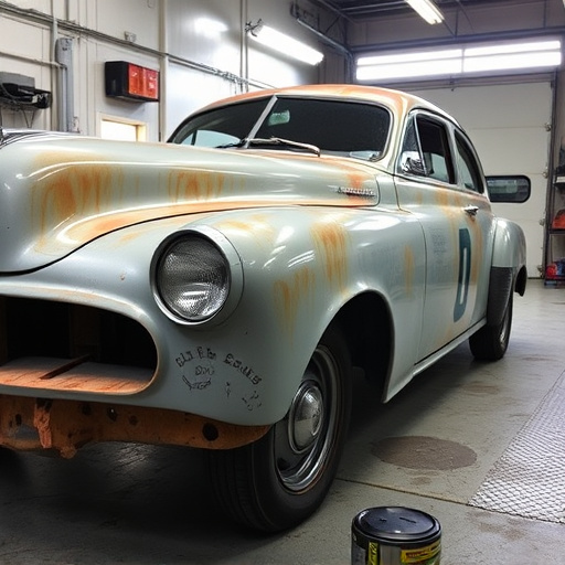 vehicle restoration process