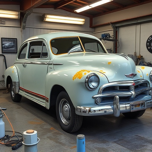 vehicle restoration process