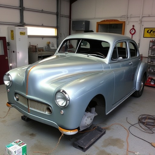 vehicle restoration process