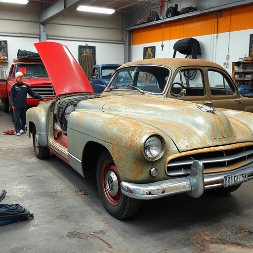 vehicle restoration process
