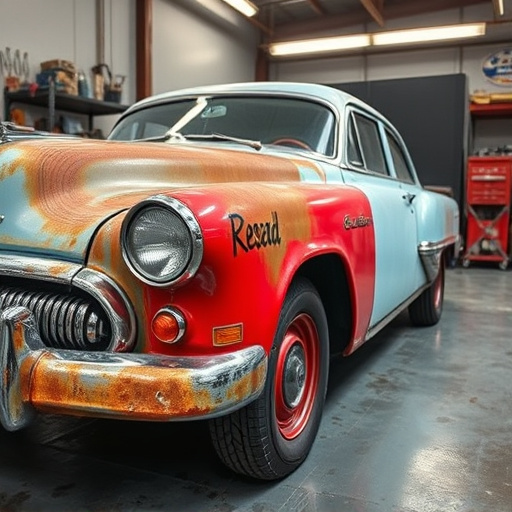 vehicle restoration process