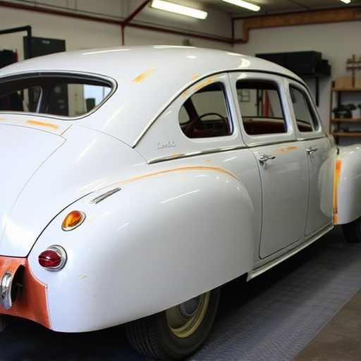vehicle restoration process