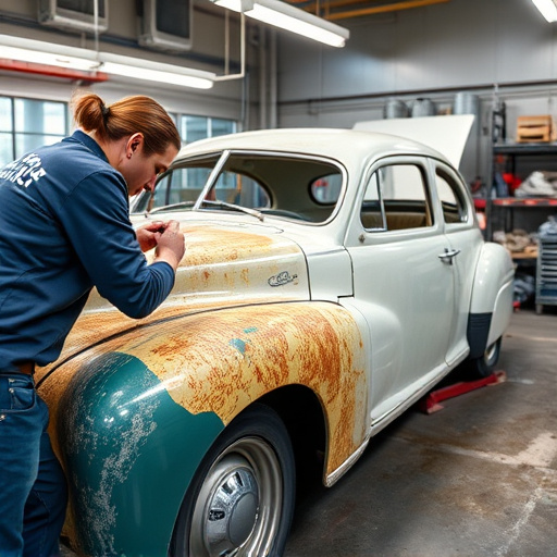 vehicle restoration process