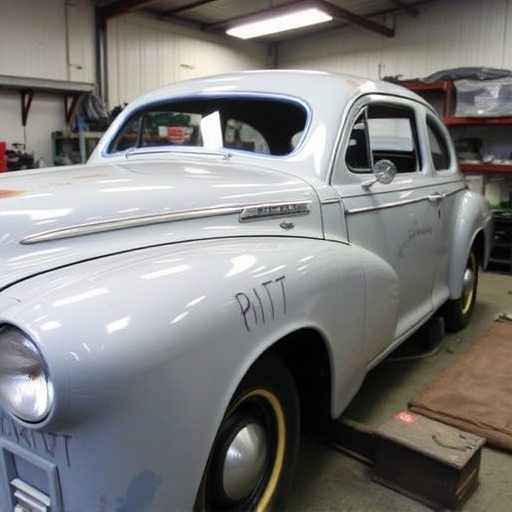 vehicle restoration process