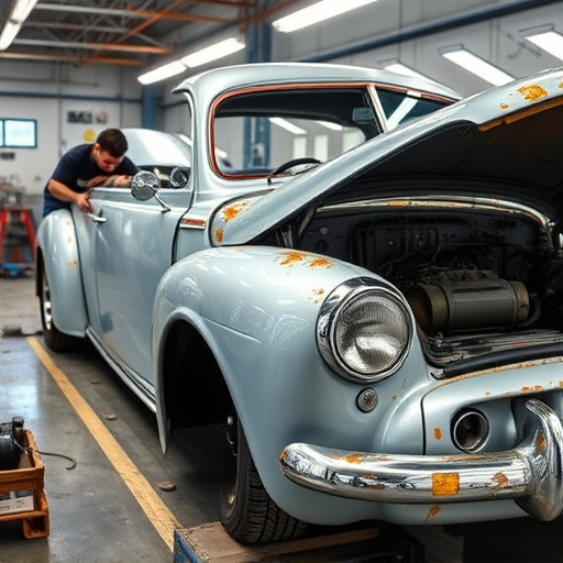 vehicle restoration process