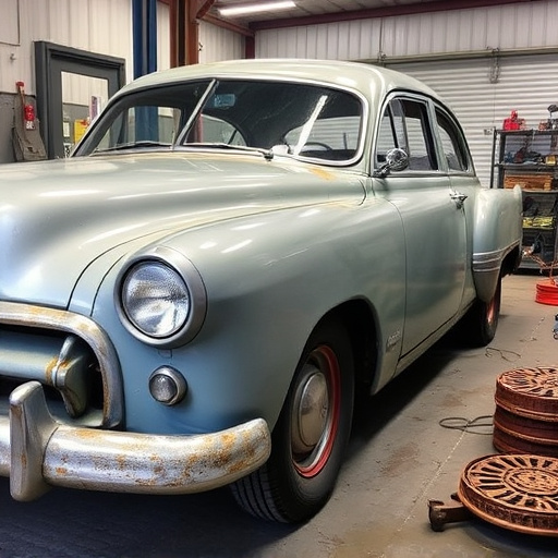 vehicle restoration process
