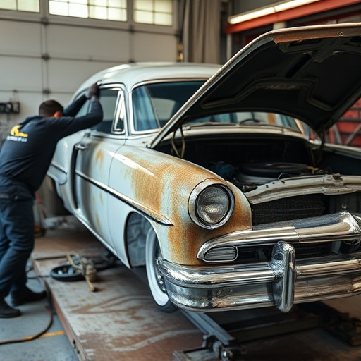 vehicle restoration process