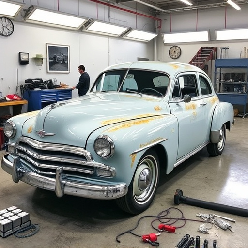 vehicle restoration process