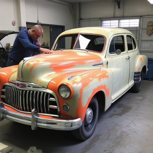vehicle restoration process