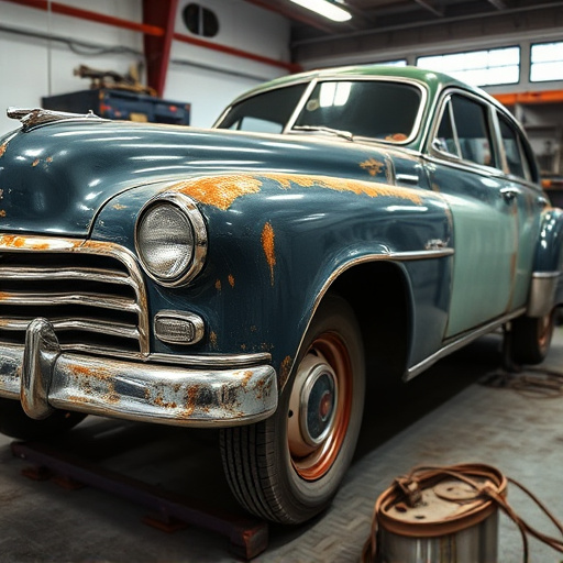 vehicle restoration process