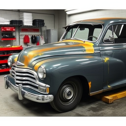 vehicle restoration process