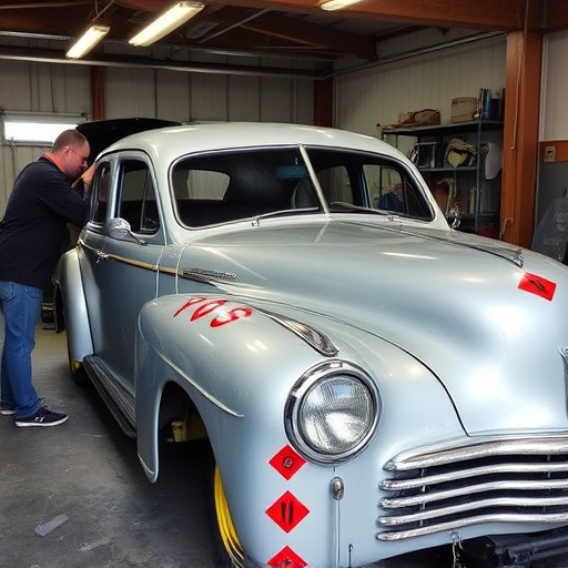 vehicle restoration process