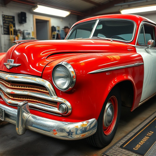 vehicle restoration process