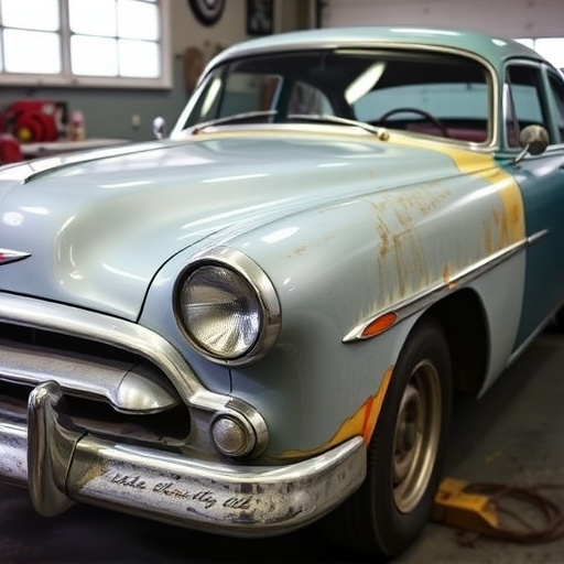 vehicle restoration process