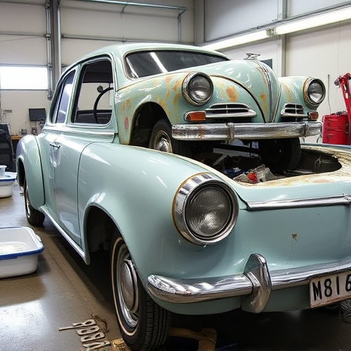 vehicle restoration process