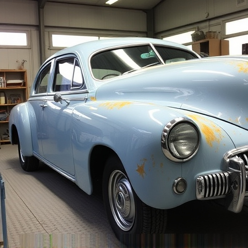 vehicle restoration process