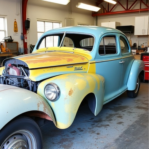vehicle restoration process