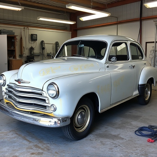vehicle restoration process
