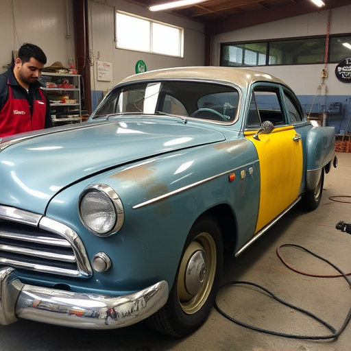 vehicle restoration process