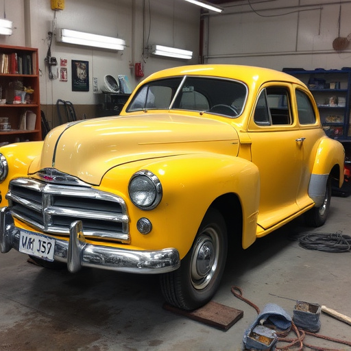 vehicle restoration process
