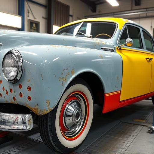 vehicle restoration process